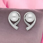 92.5 Silver Choice Pink Pearl Studs