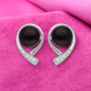 92.5 Silver Choice Pink Pearl Studs