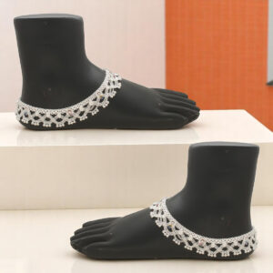 71.3 Grams Graceful Silver Anklet