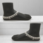 59.9 Grams Fancy Silver Anklet