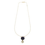 Zoisite 22KT Minimal Gold Chain