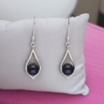 Retro 925 Pearl Earrings