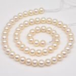 AA Pure Freshwater Round 5-6 MM White Pearl String