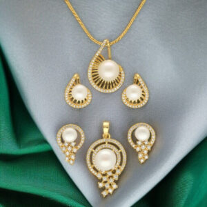 Golden Combo of 2 Pendant set