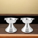 Simple Silver Diyas
