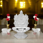 Beautiful Laxmi Silver Diya