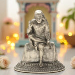 34 Grams Sai Baba Silver Idol