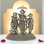37 Grams Ram Parivar Silver Idol