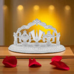 15 Grams Silver Shanku Chakra Namam With Arch