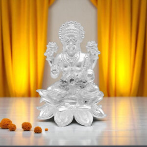 24 Grams Silver Laxmi Devi Idol
