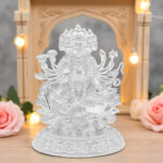 60 Grams Silver Sri Panchamukhi Gayatri Devi Idol