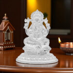 25 Grams Silver Ganpati Murti Idol
