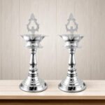 Sparkling Traditional Silver Diyas