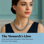 The Sovereign Grey South Sea Pearl Necklace