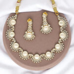 Royal Ivory Pearl Necklace Set