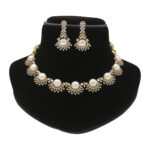 Royal Ivory Pearl Necklace Set