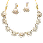 Royal Ivory Pearl Necklace Set