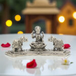 21 Grams Gaja Lakshmi Silver Idol