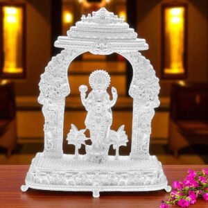 140 Grams Silver Temple Arch Vishnu Idol