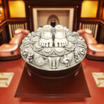 12 Grams Silver Lord Balaji Charan For Pooja Room