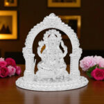 Ganapati Silver Idol