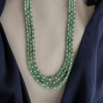 The Ethea 3 Line Emerald Necklace