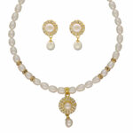 Flora Pearl Pendant Set