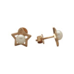 Starlit Glow 18Kt Gold Earrings