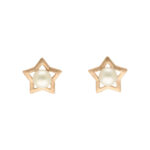 Starlit Glow 18Kt Gold Earrings