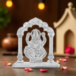 Temple Laxmi Silver Idol