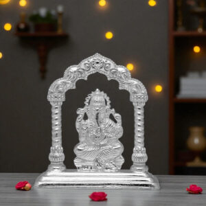 Goddess Ganesh idol in Mandapam