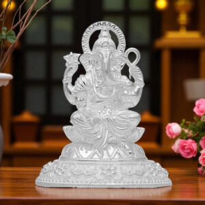 56 Grams Lord Ganesha Silver Idol