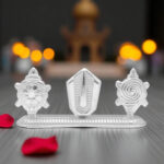 12 Grams Silver Shanku Chankra Namam Incense Holder