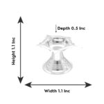 10 Grams Silver Panchmukhi Diya