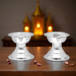 10 Grams Silver Pair of Diya