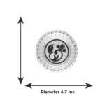 30 Grams Crafted Floral Design Thali