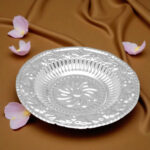 5 Grams Pooja Designer Silver Thali