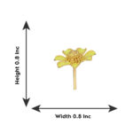 1.5 Gram Silver Designer Flowers