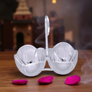 20 Grams 2 Cups Silver Chopra With handle