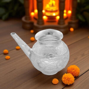 26 Grams Theertha Vessel Silver for Pooja