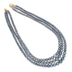 Hiya 3 Lines Round Graded Pearl Set