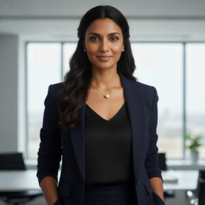 The Executive Gleam Gold Pearl Chain