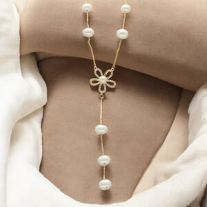 The Parisian Bloom Pearl Necklace