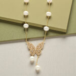 Fairy Flutter Pearl Necklace