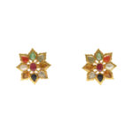 Haitya Navratan Gold Earrings