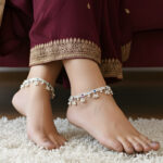 34.4 Grams Lipika 34.4 Grams Silver Payal