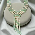 Pristine Lagoon Designer Pearl Necklace Set