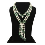 Pristine Lagoon Designer Pearl Necklace Set