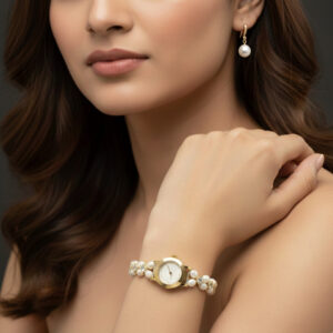 Gleamira Designer Pearl Watch