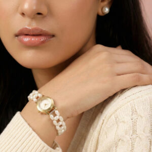 Flawless Finesse Pearl Watch
